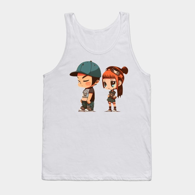 Cute baby, funny baby, boss baby, pirate baby, gangster baby, lovely baby. Tank Top by NCT ART